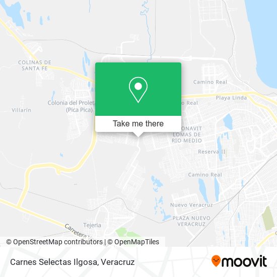 Carnes Selectas Ilgosa map