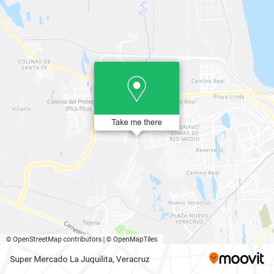Super Mercado La Juquilita map