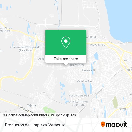 Mapa de Productos de Limpieza