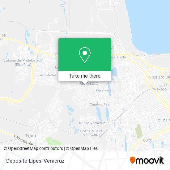 Mapa de Deposito Lipes