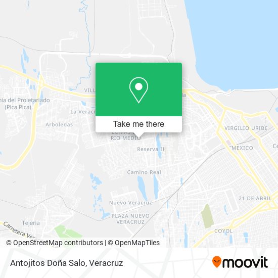 Mapa de Antojitos Doña Salo