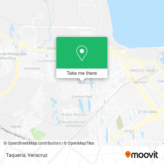 Taquería map