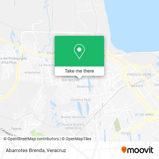 Mapa de Abarrotes Brenda