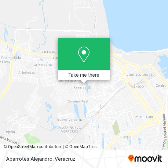 Mapa de Abarrotes Alejandro