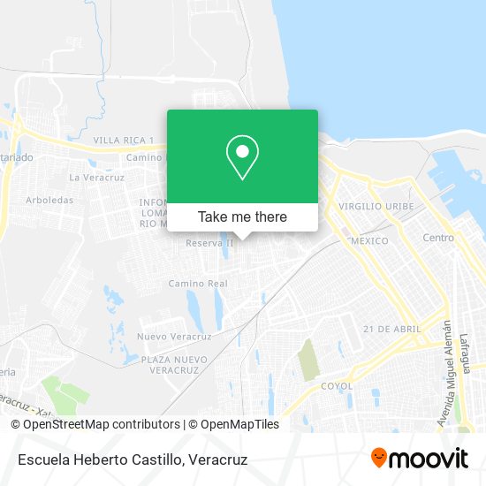 Escuela Heberto Castillo map