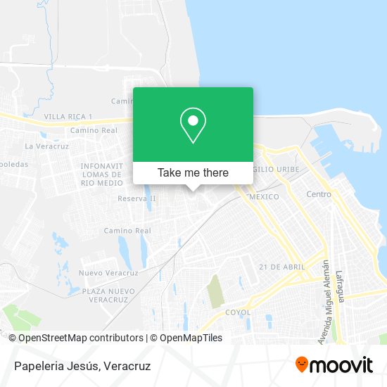 Mapa de Papeleria Jesús