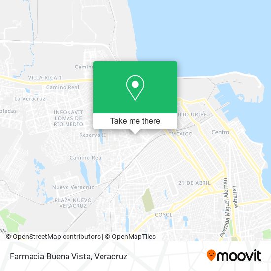 Mapa de Farmacia Buena Vista