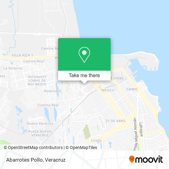 Mapa de Abarrotes Pollo