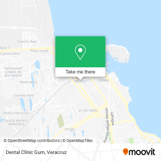 Mapa de Dental Clinic Gum