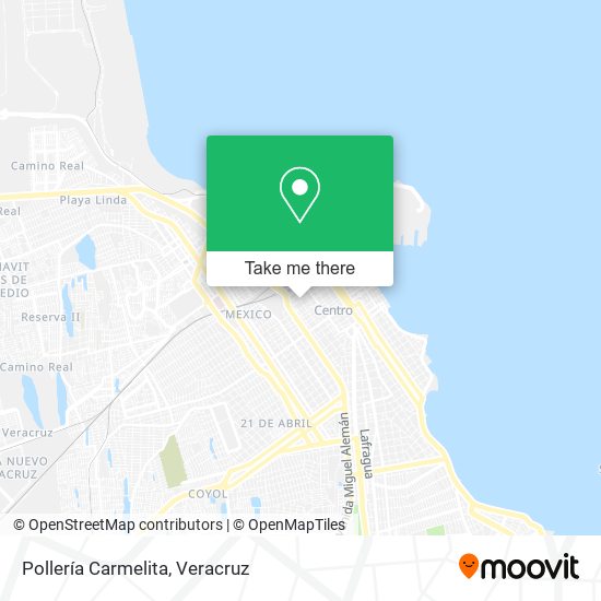 Pollería Carmelita map