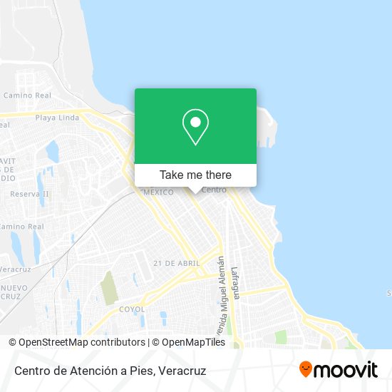 Centro de Atención a Pies map