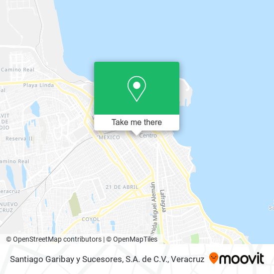 Santiago Garibay y Sucesores, S.A. de C.V. map
