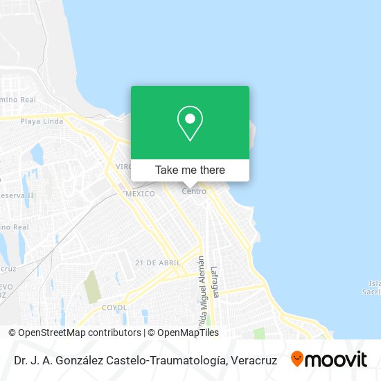 Dr. J. A. González Castelo-Traumatología map
