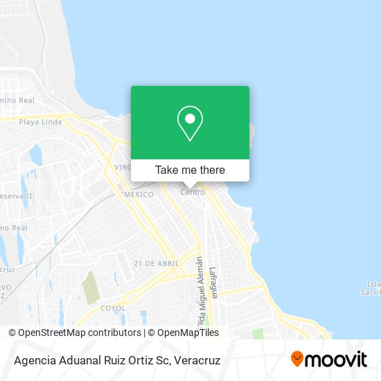 Agencia Aduanal Ruiz Ortiz Sc map