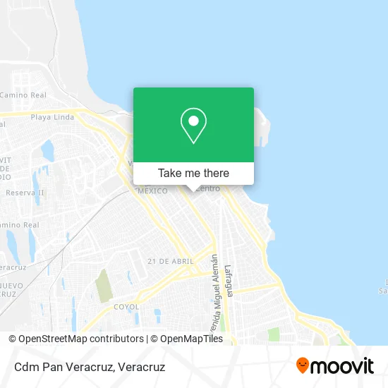 Cdm Pan Veracruz map