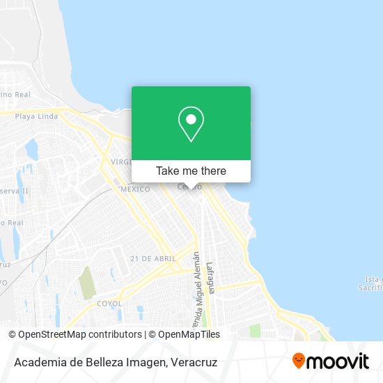 Academia de Belleza Imagen map