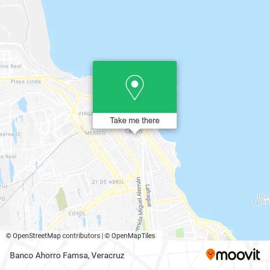 Banco Ahorro Famsa map