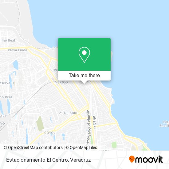 Mapa de Estacionamiento El Centro
