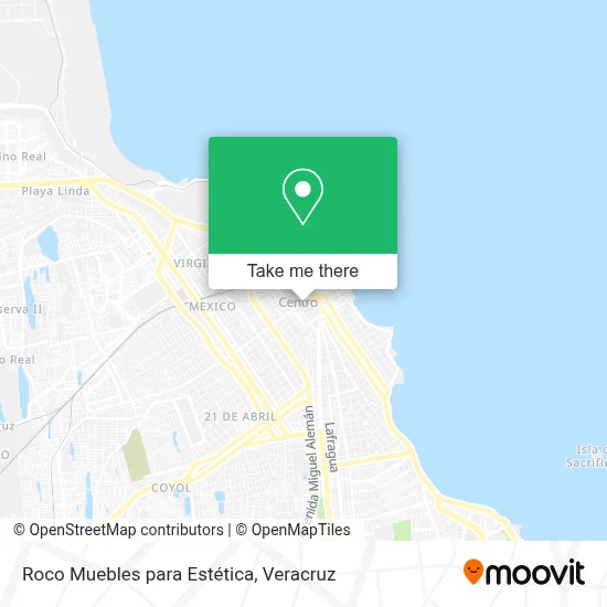 Roco Muebles para Estética map