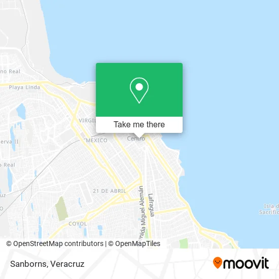 Sanborns map