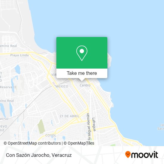 Con Sazón Jarocho map