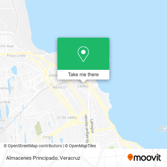 Almacenes Principado map