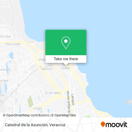 Catedral de la Asunción map