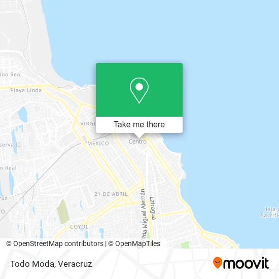 Mapa de Todo Moda