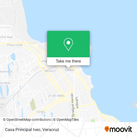Mapa de Casa Principal Ivec