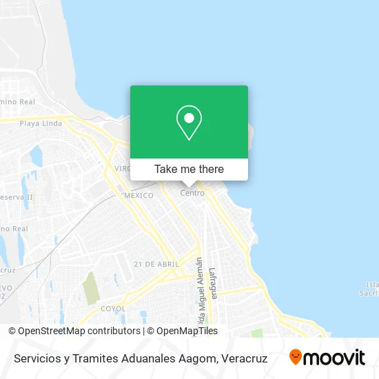 Servicios y Tramites Aduanales Aagom map