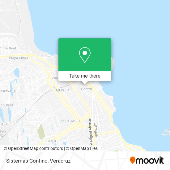 Sistemas Contino map