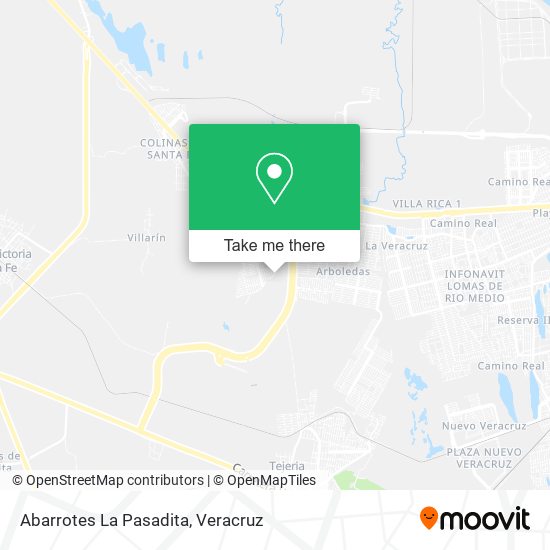 Abarrotes La Pasadita map