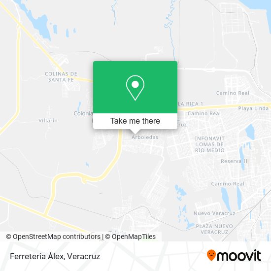 Mapa de Ferreteria Álex