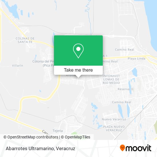 Abarrotes Ultramarino map