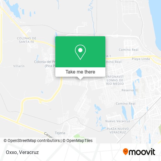 Mapa de Oxxo
