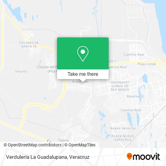 Verdulería La Guadalupana map
