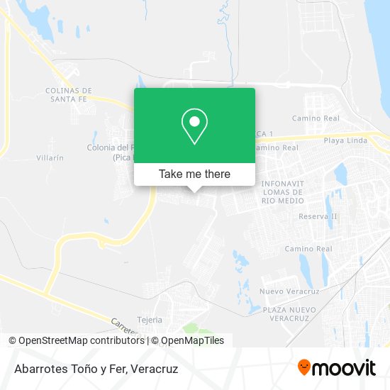 Mapa de Abarrotes Toño y Fer
