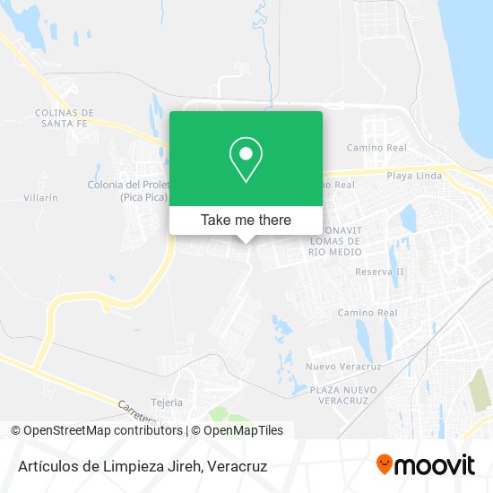 Artículos de Limpieza Jireh map