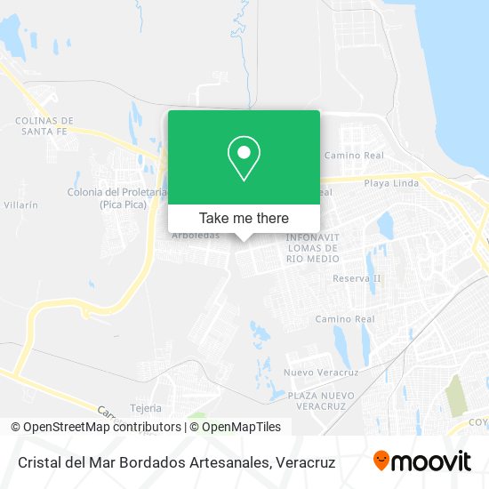 Mapa de Cristal del Mar Bordados Artesanales