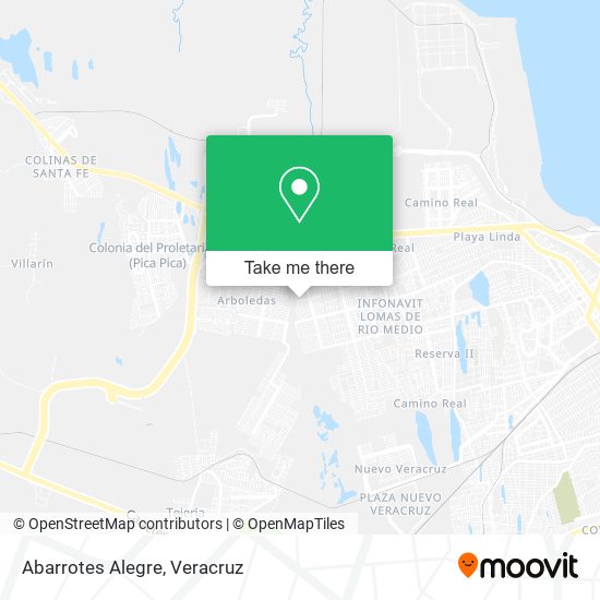 Mapa de Abarrotes Alegre