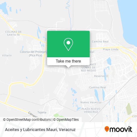 Aceites y Lubricantes Mauri map