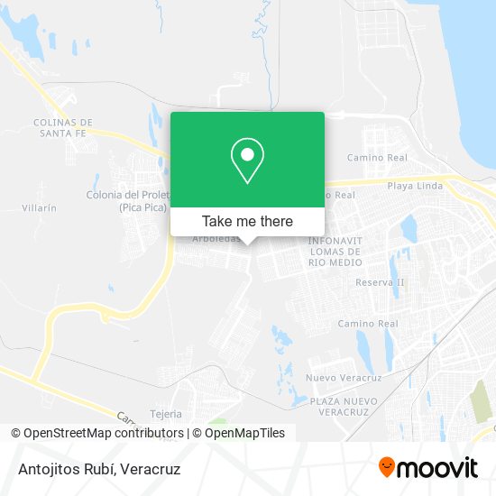 Mapa de Antojitos Rubí
