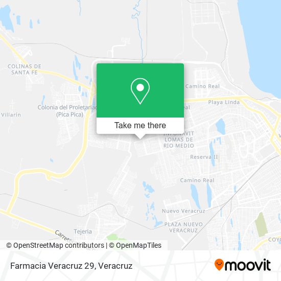 Farmacia Veracruz 29 map