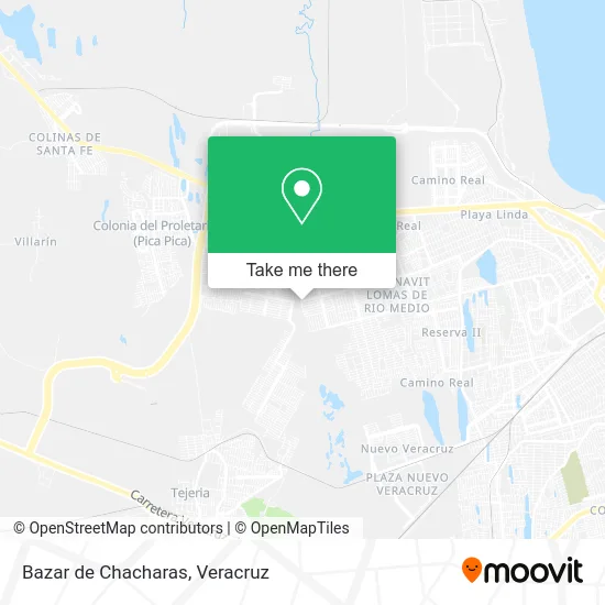 Bazar de Chacharas map