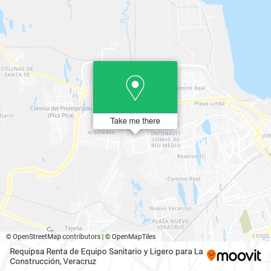 Requipsa Renta de Equipo Sanitario y Ligero para La Construcción map