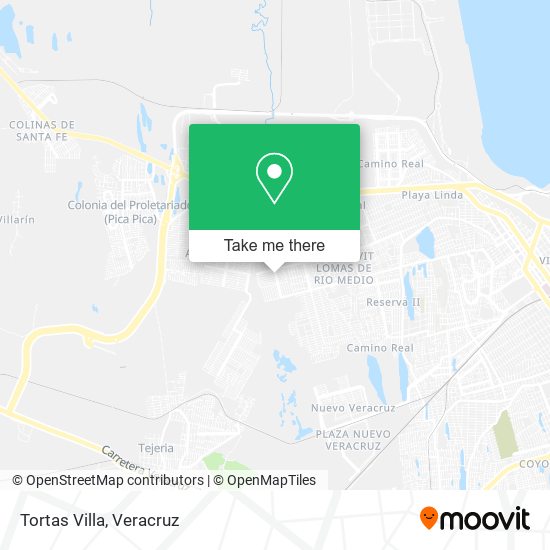 Mapa de Tortas Villa