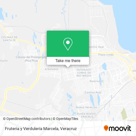 Fruteria y Verdulería Marcela map