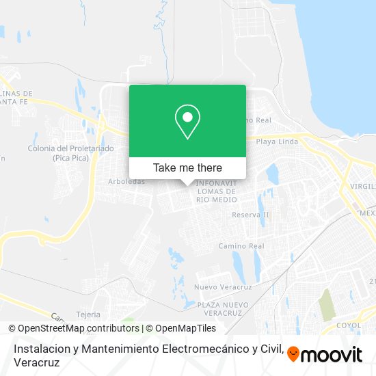 Mapa de Instalacion y Mantenimiento Electromecánico y Civil