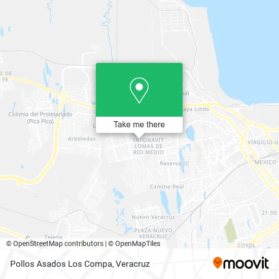 Pollos Asados Los Compa map