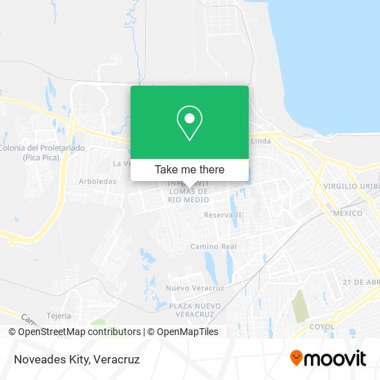 Mapa de Noveades Kity